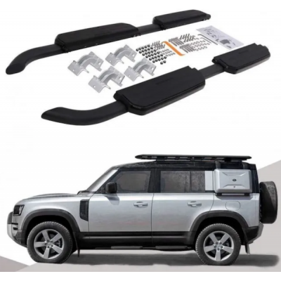 VPLEP0392B — Бічні підніжки для Land Rover Defender 110/130 L663 2020+, чорні VPLEP0392B — Бічні підніжки для Land Rover Defender 110/130 L663 2020+, чорні