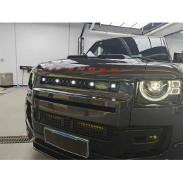 Решітка радіатора з 5 світлодіодними модулями для Land Rover Defender L663 2020+
