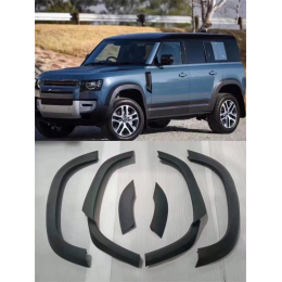 E906 - Комплект чорних матових колісних арок (накладки на крила) для Land Rover Defender 110, L663 2020+ E906 - Комплект чорних матових колісних арок (накладки на крила) для Land Rover Defender 110, L663 2020+