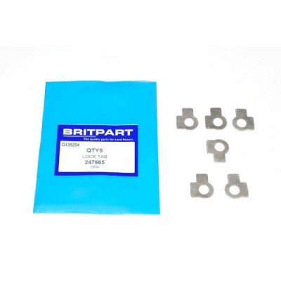 247665 - Lock Tab for Oil Pump Filter - For Land Rover Series 2.25 and Defender 2.5 NA and TD (Priced Individually)
