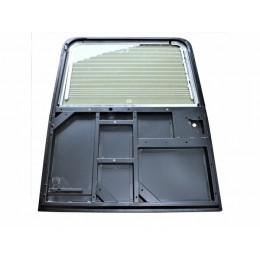 ALR6852-SBH — задняя дверь для Defender — остекление с подогревом (алюминиевая кожа) с порошковым покрытием 83- 02