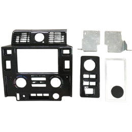 DA2609K — комплект центральної панелі 2DIN Land Rover Defender Puma 2007–2016, карбон