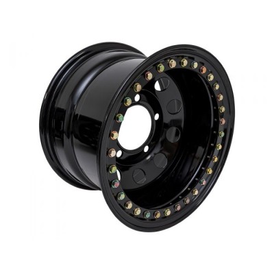 DA3239 - Колесо Beadlock для Land Rover Defender і Discovery 1 - 16 x 10 - Чорний глянсовий