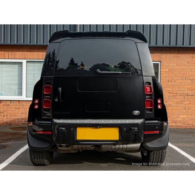 DA3607 - Комплект кришки для видалення запасного колеса - Ebony Black - Land Rover Defender 2020