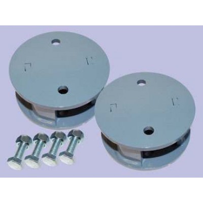 DA6345 - Britpart Rear Spring Spacers Blocks - 2" Lift - Для Defender, Discovery 1 і Range Rover Classic
