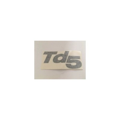 DAF105360LYV - Наклейка TD5 для Land Rover Defender - Чорна наклейка - Встановлюється на автомобілях 2000-2003 років - Оригінальний Land Rover
