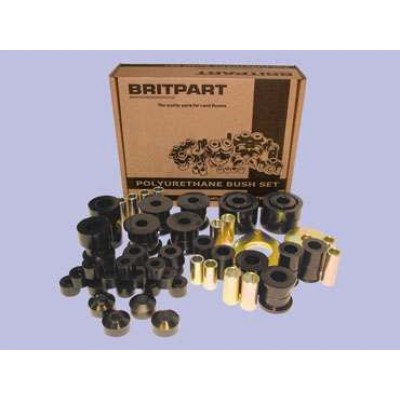 DC7111 - Defender Puma Poly Bush Kit Black від Britpart - Повний автомобільний комплект