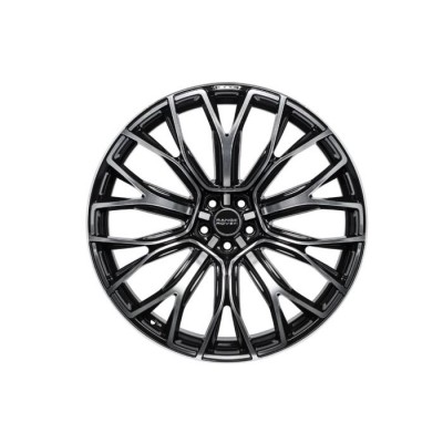 F25103GB02 — 23-дюймовый легкосплавный диск Type 25 RS-Forged с алмазной огранкой и черным глянцем от Project Kahn
