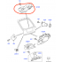 Замок стекла крышки багажника Range Rover Sport L320
