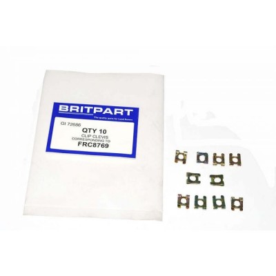 FRC8769 - Кліпса Clevis для тяги селектора на роздавальній коробці для коробки передач LT77 - Defender, Discovery 1 і Range Rover Classic (окрема ціна)