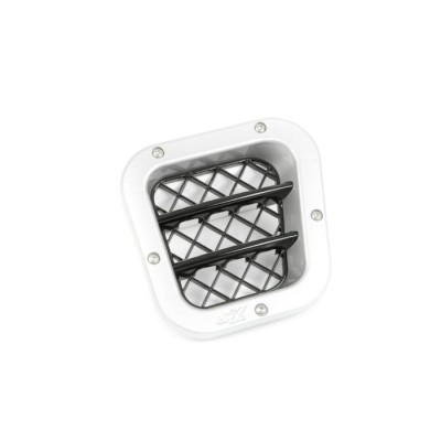 KBX4531R - Бічна решітка KBX Hi-Force Sport - для Land Rover Defender - Fuji White з чорною сіткою (тільки для правого боку)