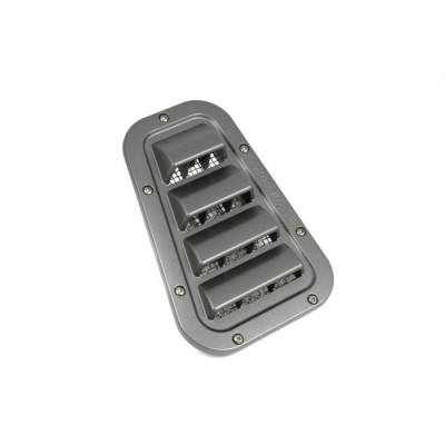 KBX5701 - KBX Hi-Force Heater Wing Top Grilles - для Land Rover Defender - Corris Grey (поставляється як пара)