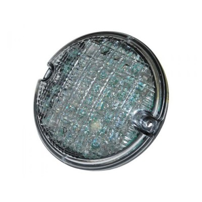 LR008975 - Протитуманна LED фара 95mm для Land Rover Defender,  червона