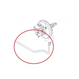 LR029626 - Brake Servo Vacuum Hose for Land Rover Defender - Fits Left Hand Drive - 2012-2016 - Fits from CA999999
