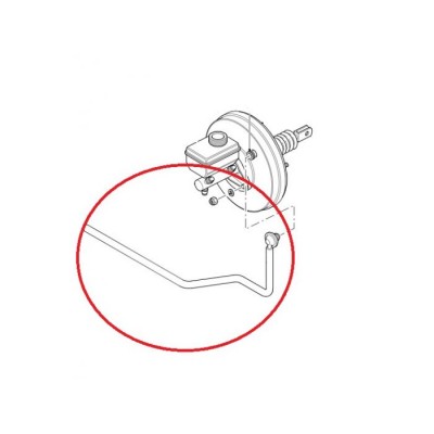LR029627 - Вакуумний шланг сервоприводу гальм для Land Rover Defender - Підходить для правого керма - 2012-2016 - Підходить від CA999999