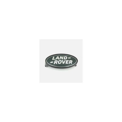LR058431 - Емблема решітки для Land Rover Defender - Темно-зелений і сріблястий овальний - Встановлюється на автомобілі з 2011 року випуску, але підійде для всіх Defender - Оригінальний Land Rover