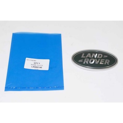 LR060140 - Задня частина Land Rover Oval для Land Rover Defender зеленого та сріблястого кольору з цоколем (встановлюється з 2014 року) та Range Rover Evoque Mk1