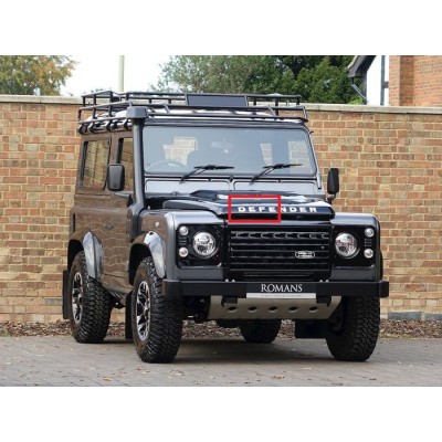 LR069124 - Special Limited Edition Bonnet Lettering for Land Rover Defender - As Fitted to Adventurer - Spells D E F E