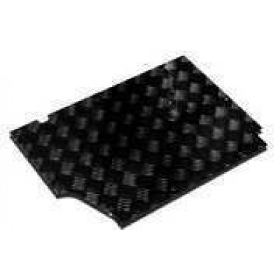 LR553B-3N/S - Defender Front Floor Checker Plate Near Side - підходить для дизелів до 1994 р. - 3 мм чорний