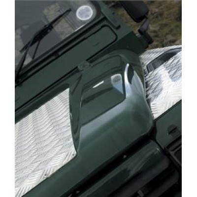 LR67-3 - Протектор капота Defender Checker Plate - 3 мм