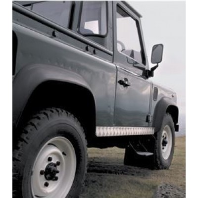 LR75 – захисні накладки на пороги для Defender 90 із натуральним покриттям 2 мм