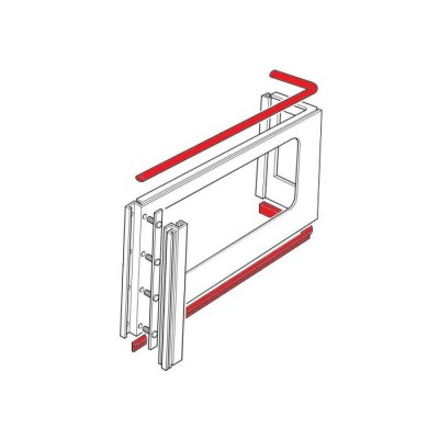 LRC10108 - Комплект ущільнювачів заднього бака - серії SWB і LWB і Defender 110 Station Wagon
