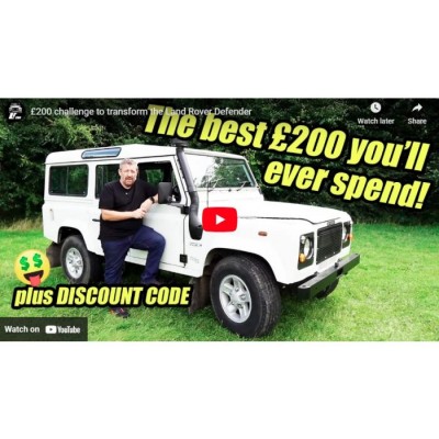 LRC10120 – LR LIVE Essentials Pack для Land Rover Defender – покращення комфорту та витонченості всього за 200 фунтів стерлінгів