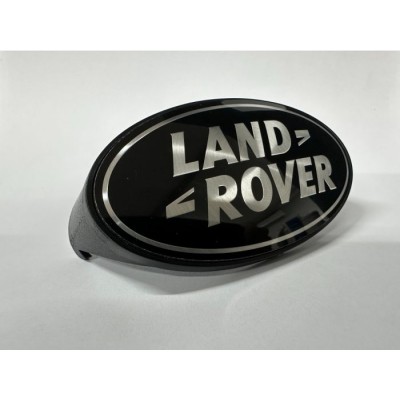 LRC10139 - Глянцевий чорний значок решітки для Land Rover Defender - Кріпиться на решітку - Підійде для всіх Defender зі стандартною решіткою - Оригінальний Land Rover
