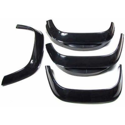LRC1114 - Бюджетний набір для брів колісна арка Gloss Black, включаючи 40 фіксуючих заклепок