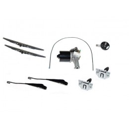 LRC1421 - Front Wiper Kit Defender up to 2001 - Left Hand Drive - Everything Required to Recondition Your Motor, Wheel Boxes Etc - Aftermarket and OEM Version Available