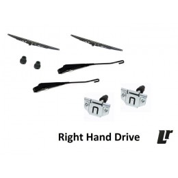 LRC2772 - Wiper Wheel Box, Wiper Arm, Adaptor and Blade Kit for Land Rover Defender - Right Hand Drive - Fits Vehicles 1984-2001
