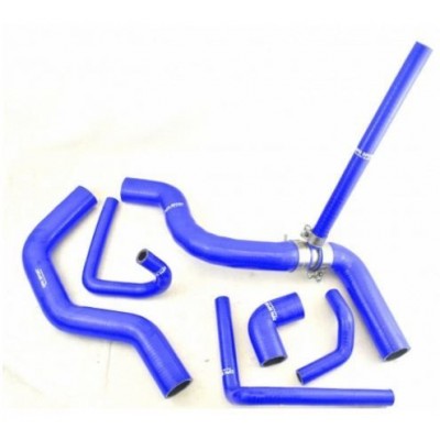 LRC3000 - Комплект силіконових шлангів охолоджуючої рідини синього кольору для Defender 200TDI - Комплект шлангів із шести частин