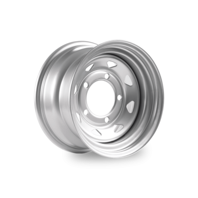 LRC5006 – сталеве колесо з вісьмома спицями сріблястого кольору – 15 x 8 дюймів ET0 – підходить для Defender, Discovery 1 і Range Rover Classic