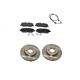LRC8139/42 – Przednie klocki hamulcowe i zestaw tarcz do Land Rover Discovery 3 i 4 – od 2006 r. z silnikiem 2.7 TDV6 (pasują do podwozia 6A414976) – Klocki, tarcze i czujniki – (dostępne na rynku wtórnym, markowe i oryginalne)