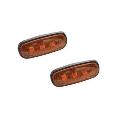 LRC8532 - Defender LED Orange Side Repeater починаючи з XA159807 і далі - поставляється як пара - може бути встановлений на будь-який Defender з модифікаціями Wing