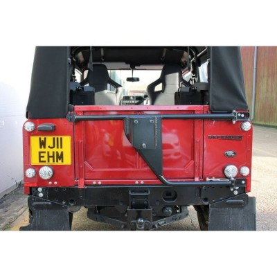 LRI37135 - тримач запасного колеса Swing Away для Land Rover Defender Pick Up 90/110 від Lucari