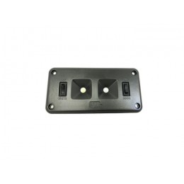 MUD123WRMV-B - Внутрішнє LED освітлення для салону Land Rover Defender з 1991 р. - від Mud UK, чорний