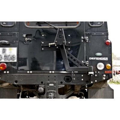 NARRTDEF-02bpc – фірмовий тримач запасного колеса Nakatanenga для Land Rover Defender – підходить з 2002 року випуску
