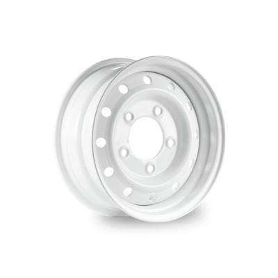 S1651650HDUTY - Сталевий диск Wolf Style 16" x 6,5" ET0 білий - Defender, Range Rover Classic і Discovery