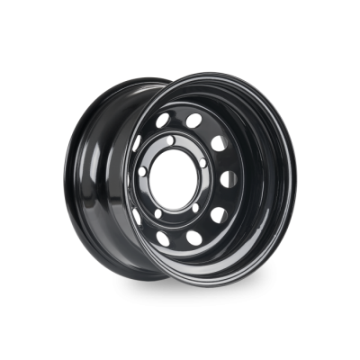 S165165BLKMO35 - Модульні сталеві диски 16" x 8" ET-35 чорний - Defender, Range Rover Classic і Discovery