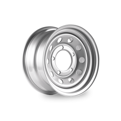 S165165TGSILMOD20 - Модульні сталеві диски 16" x 8" ET20 Silver - Defender, Range Rover Classic і Discovery