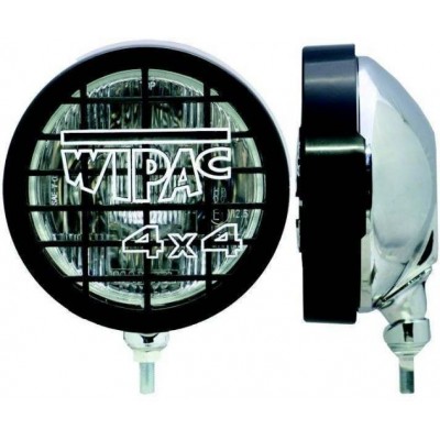 S6015 – Пара дальніх ліхтарів Wipac 6" із задньою частиною з нержавіючої сталі – із захистом
