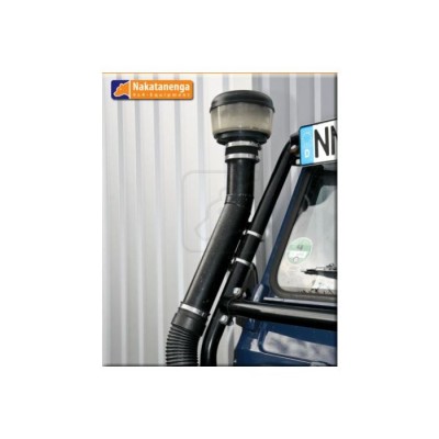 SN4DEALEXO-RHD - Піднятий повітрозабірник Nakatanenga для Land Rover Defender - Підходить для 2.4 & 2.2 Puma (праве кермо) - Для автомобілів із встановленим каркасом безпеки
