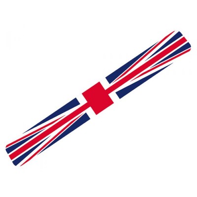 STICKER-UNION-F - наклейка Britpart для чохла запасного колеса Land Rover Defender 2020 - наклейка Union Jack