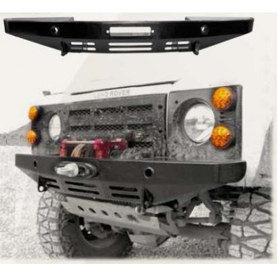 TF060AC - бампер Terrafirma Pro Taper Winch для Defender - з кондиціонером і великою лебідкою