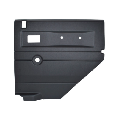 TR232B — дверна карта Defender — задня права рука з ручним керуванням вікон у чорному кольорі