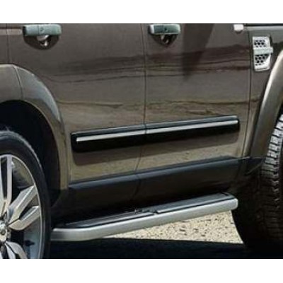 VPLAP0288 - Оригінальна бічна накладка Land Rover чорного кольору з хромованою вставкою для Discovery 3 і 4