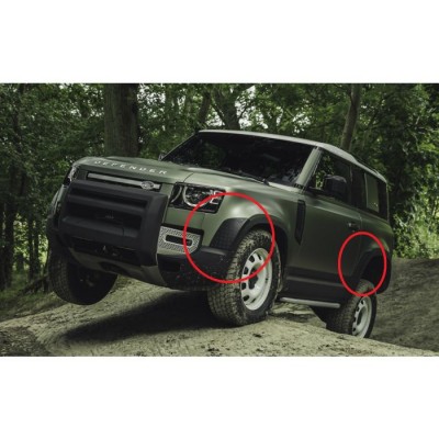 VPLEP0383 - Defender 2020 Chequer Plate Kit - Fits 90 - Comes as a Four Piece Kit - Genuine Land Rover