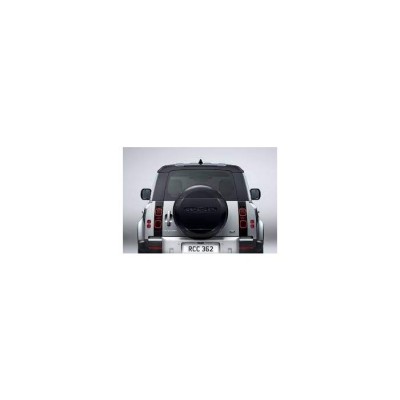 VPLEW0157 - Накладка на запасне колесо Land Rover Defender 2020 - Чорний блиск - Оригінальний Land Rover