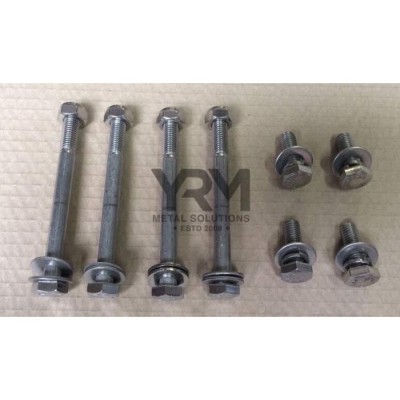 YRM1035 - Набір для кріплення з нержавіючої сталі від шасі до поперечної балки коробки передач для Land Rover Defender LT77 - від YRM Metal